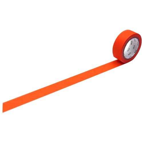 MT Washi Masking Tape - Kamoi Paper Washi Adhesive Tape - 15mm * 7m - Primary Pack - Red, Yellow, Blue - Set of 3
