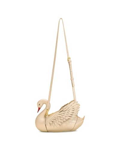 JW PEI Women's Alani Swan Shaped Crossbody Bag - color: Gold