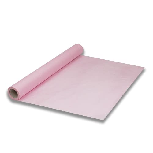 Korean Traditional Mulberry Paper, Colored Hanji Paper Roll, Natural Fiber Texture, Unyong (Pink, 10.4" x 787.4") - color: Pink, size: 10.4" x 787.4"