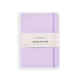 myPAPERCLIP Limited Edition A5 Ruled Notebook | 192 Pages, 100 GSM, Soft Cover, A5 (5.83 × 8.27 in) | Flat Lay | Bookmark & Elastic Closure | Lilac - color: Lilac, style: Ruled