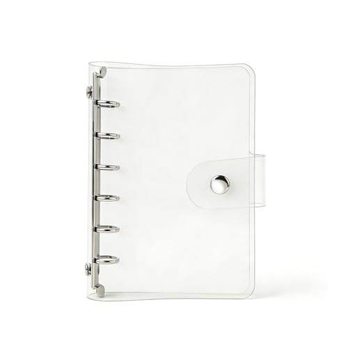 Clear A7 Budget Binder Pocket Planner Cover Shell Protector - color: Clear A7