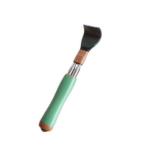 Portable Extendable Double-Pole Back Scratcher（8.3-21.3in），Hand Massager for Scratching Itches, Strong and Sturdy,Good Practical and Novel Gifts for Friends and Family. (Green, 1 Pack) - color: Green, size: 1 Pack