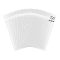 Golden State Art 4"x6" Acid-Free Crystal Clear Storage Sleeves,200 Pack - size: 4 x 6