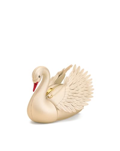 JW PEI Women's Alani Swan Shaped Crossbody Bag - color: Gold