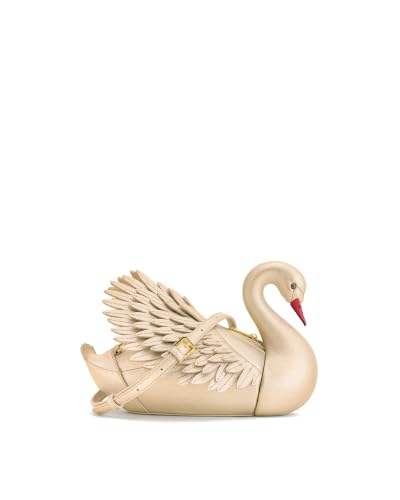 JW PEI Women's Alani Swan Shaped Crossbody Bag - color: Gold