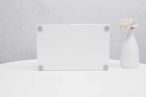 Annova Mesh Desk Organizer Office with 7 Compartments + Drawer/Desk Tidy Candy/Pen Holder/Multifunctional Organizer (White) - color: White