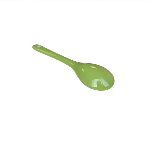 Green 6 pcs Porcelain Egg Spoons Ceramic Spoons 4.7 inch Coffee Dessert Yogurt Tea Milky Tea - style: Green