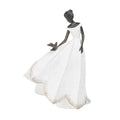 Guichifun Fairy Statue, White, 8.5 x 5.25 x 12 Inch - color: White-bird, size: Large