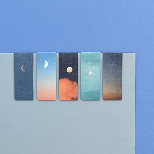 Monolike Magnetic Bookmarks Moon Ver.2, Set of 5 - color: Moon Ver.2