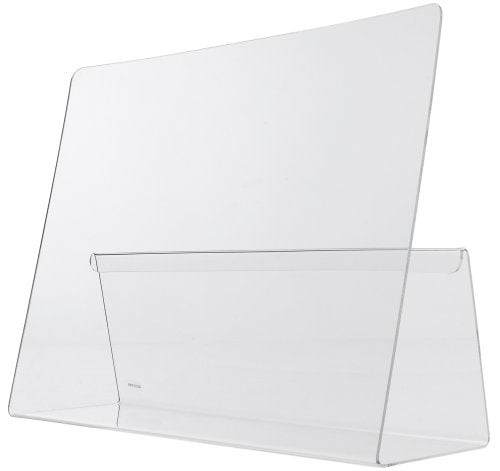 Norpro Acrylic CookBook / IPad / Tablet Holder, 9"D x 12.5"W x 3.25"H - size: One Size