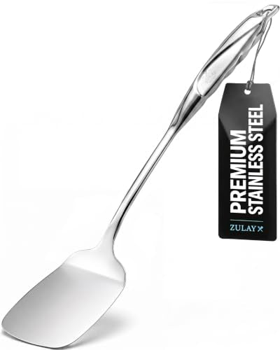 Zulay Kitchen Stainless Steel Spatula Turner - size: Solid Turner
