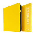 Vault X 12 Pocket Zip Trading Card Binder 480 Cards Exo-Tec (Yellow) - color: Yellow, size: 12 Pocket
