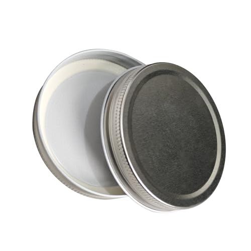 24 Pack Mason Jar Lids for Regular Mouth Tinplate (24, Regular Mouth) - size: set of 24 regular mouth