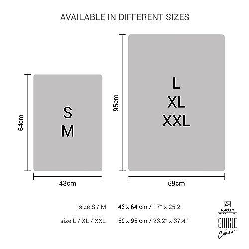 NAKLEO Reusable Plastic Wall Stencil - 43x64cm / 17" x 25" - Damask Ornament Orient - Large Wallpaper Pattern Painting DIY Art Craft Template - Fabric Furniture Wood Canvas - color: Semi Transparent Stencil, size: 17" x 25"