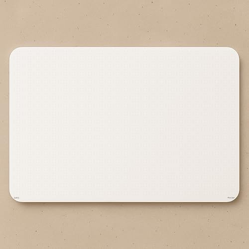 CLEVER SIGNS A3 Dot Grid Notepad (11,70" x 16,55") - XLarge Dotted Memo Desk Pads-Premium Paper with Cardboard Back Support - Ideal for Note-taking, Planning, Sketching, and Journaling