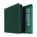 Vault X 12 Pocket Zip Trading Card Binder 480 Cards Exo-Tec (Green) - color: Green, size: 12 Pocket