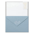 Midori 86508006 Letter Set Foil Stamped Envelopes, Haze Grass Pattern