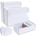 Trading Card Storage Box, 8-Pack 400 Count Cardboard TCG & Sport Card Box - size: 8 piece 7in for Standard