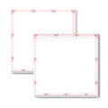 Sticky Notes 3x3 Inches, 2 Pads, Easy Post Cute Self-Stick Notes, Colorful Self Stick Notes Pads for Home Office Notebooks Accessories, Strong Adhesive Note Pad Pink Strip Bow - color: Pink Strip Bow