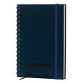 Nextnoid A5 Undated Daily Planner with Hourly Schedule, Hardcover, Navy Blue - color: Navy Blue, style: d-Daily Undated