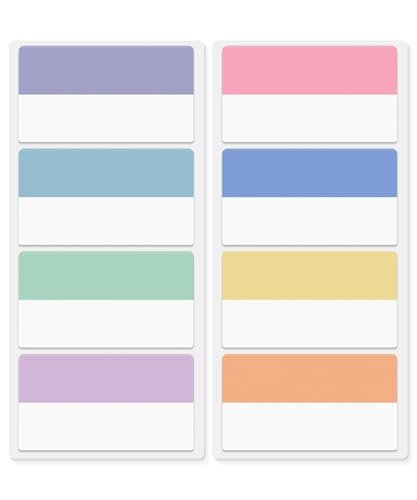 Mr. Pen- Sticky Index Tabs, 240 Pcs, Colorful Sticky Tabs for Notebooks - color: Pastel, size: 1.8" × 1", 240 pcs