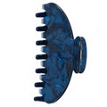 Luxury Hair Claw Clip Premium Acetate Strong Hold 4 Inch (Midnight Blue) - color: Midnight Blue