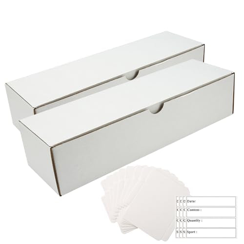 Trading Card Storage Box,2-Pack 1600 Count Cardboard TCG&Sport Card Box - size: 2-Pack