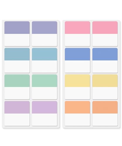 Mr. Pen- Sticky Index Tabs, 240 Pcs, Pastel Sticky Tabs for Notebooks - color: Pastel, size: 1" × 1", 240 pcs