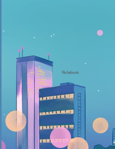 Cute Korean Aesthetic Notebook: College Ruled, Blank Lined Notebook Journal for Teens, Aesthetic Notebook