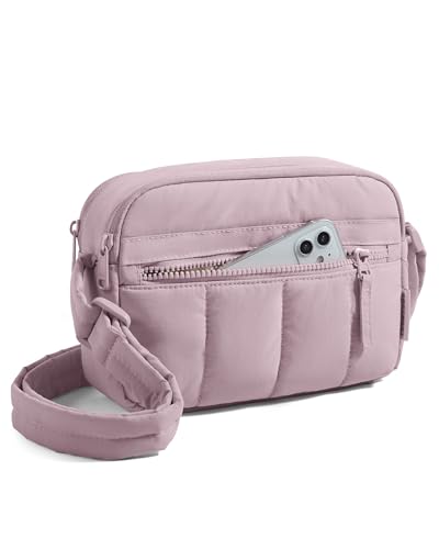 BAGSMART Cross Body Purse, Mini Crossbody Bags for Women Travel Purse - color: Purple, size: Small