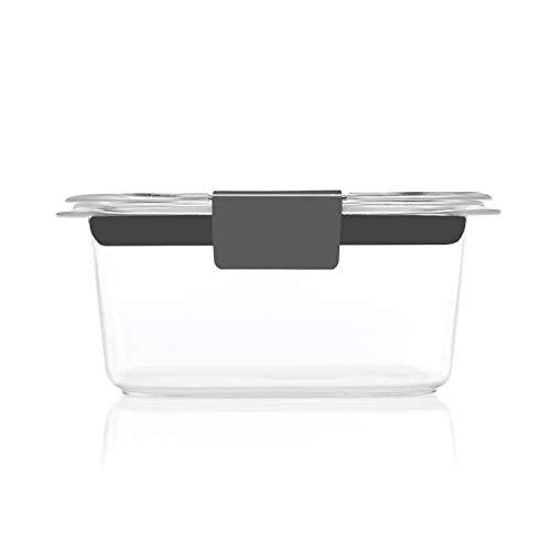 Rubbermaid Brilliance Food Storage Containers, Set of 5 (10 Pieces), BPA-Free, Leak-Proof, Clear - size: 10-Piece