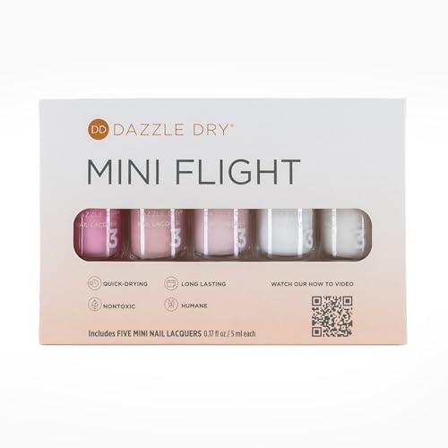 Dazzle Dry Starter Mini Kit + French Manicure Mini Flight