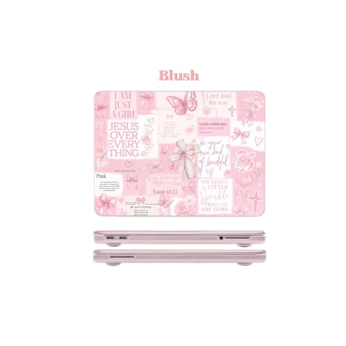 Pink Collage Pattern Case for MacBook 2026 Neo 13 Inch A18 Pro A3404 - color: Romantic Pink Patchwork