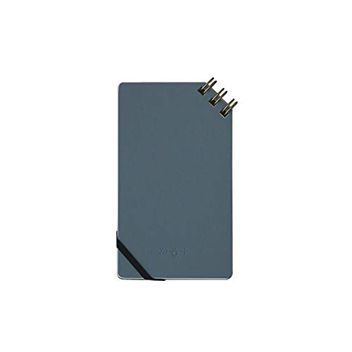 Japanese Ring Note Pad, Grey, Dot Grid