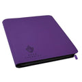 Card Guardian 12 Pocket Premium Binder with Zipper, Purple - color: Purple
