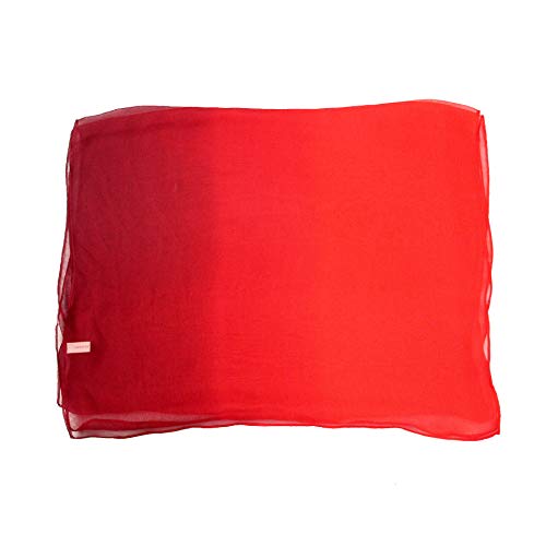 PANTONIGHT Long Chiffon Sheer Scarf Gradient Shaded Colors Lightweight Scarf For Womens - color: Col 706