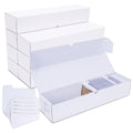 Trading Card Storage Box, 8-Pack 1000 Count Cardboard TCG & Sport Card Box - size: 8 piece 14in for Standard