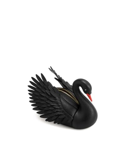 JW PEI Women's Alani Swan Shaped Crossbody Bag - color: Black
