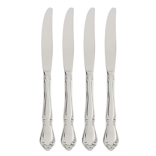 Oneida Chateau Dinner Knives Silverware Set for 4, Flatware - style: Dinner Knives, Set of 4