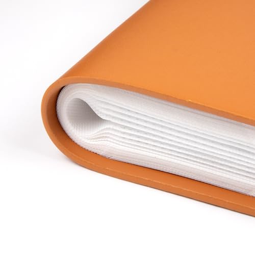 Ruibytree 320 Pockets Album for Instax Mini & Polaroid 2x3" Pictures, Brown - color: Brown
