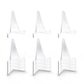 5 Pack Plastic Card Display Stand - Super Hard Clear Display for Baseball, Sports, Trading & Coin Cards - Durable & Sturdy Design
