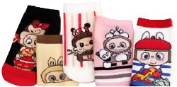 Cute Cartoon Kawaii Socks for Women – Aesthetic Funny Soft Novelty Gift - color: Berry Bliss
