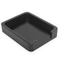 1PCS 4x6 Memo Holder For Desk Paper Holder Black Wooden Memo Organizer For Desk Paper Tray Index Card Holder Fits 4 x 6 Index Card Cardstock Pads Note for Office School