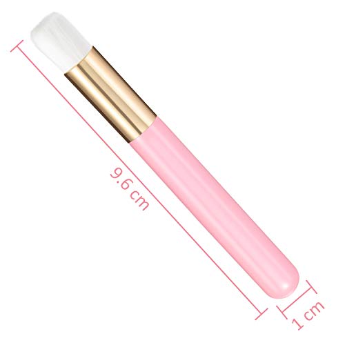 Yaomiao 20pcs Lash Shampoo Brushes Eyelash Cleaning Brush Extension - color: Pink