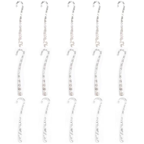 15 Pack Metal Bookmark - Silver Metal Bookmark Hairpin Hook Carved Antique Vintage with Loop Book Markers Embossed Bookmarks, Jewelry Making Charms