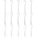 15 Pack Metal Bookmark - Silver Metal Bookmark Hairpin Hook Carved Antique Vintage with Loop Book Markers Embossed Bookmarks, Jewelry Making Charms