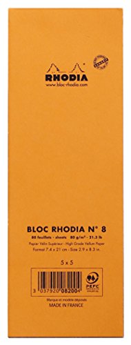 Rhodia Grid Memo Pad 2.9 X 8.3