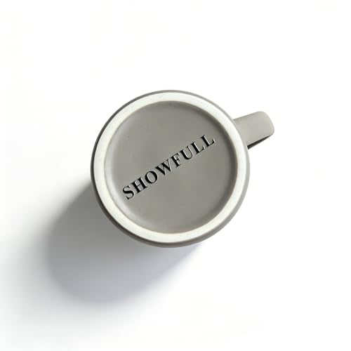 16 OZ Large Coffee Mug, Ceramic Coffee Mugs, Big Tea Cup, Black - color: Black