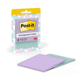 Post-it Transparent Notes, 2.8 x 2.8 in, Pastels, 2 Pads