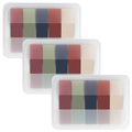 Essex Wares - 300 Pieces, 5 Warm Colors, Transparent Sticky Notes Tabs - color: Warm Colors